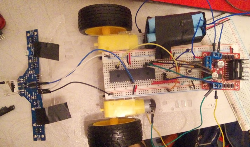 Vehicle structure with circuit